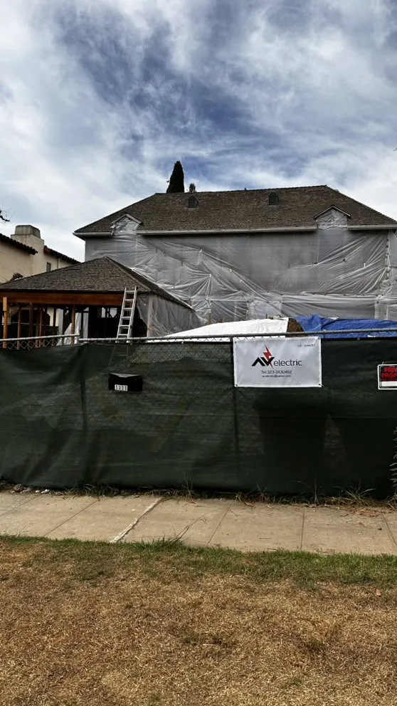 Slide of AV electric services