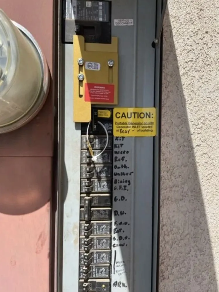 Slide of AV Electrical Services