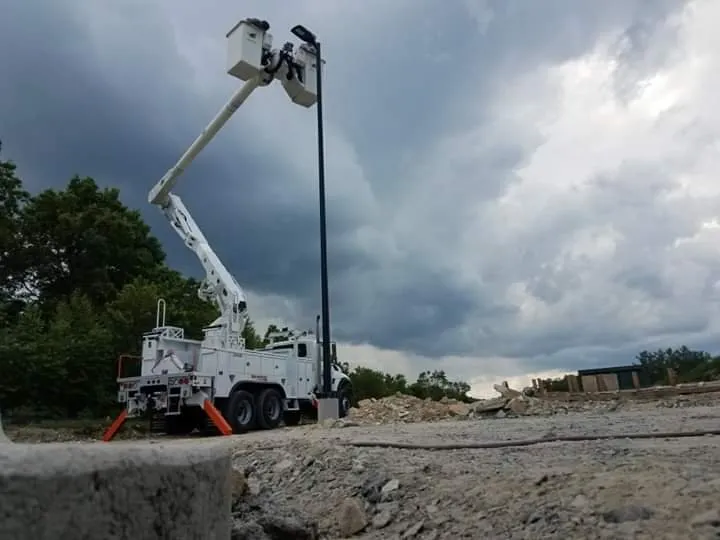 Professional electrician providing lighting installation in Newland, NC - Avery County Electric