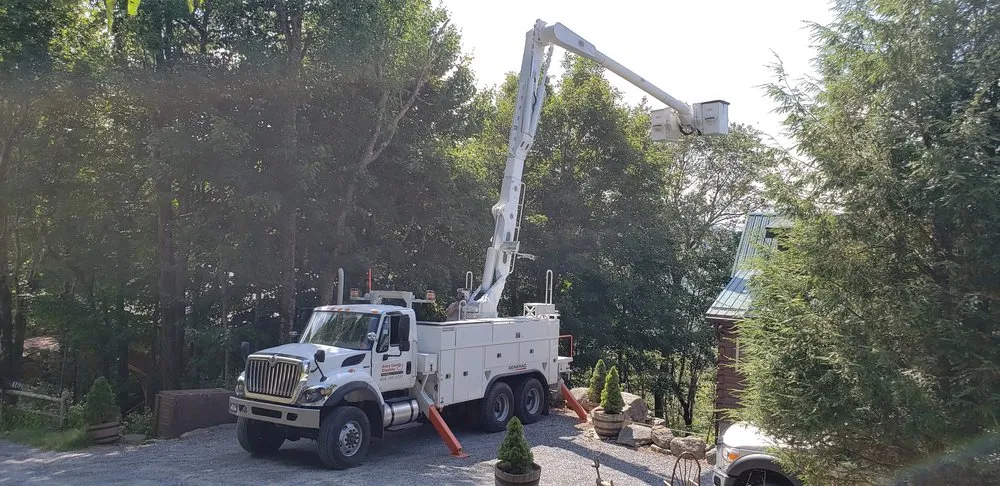 Licensed lighting installation in Newland, NC by Avery County Electric