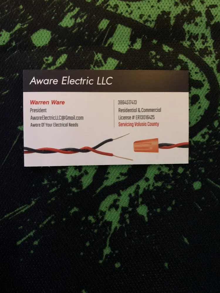 Slide of Aware Electric
