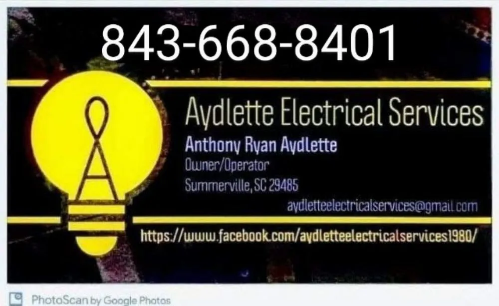 Slide of Aydlette Electrical Services