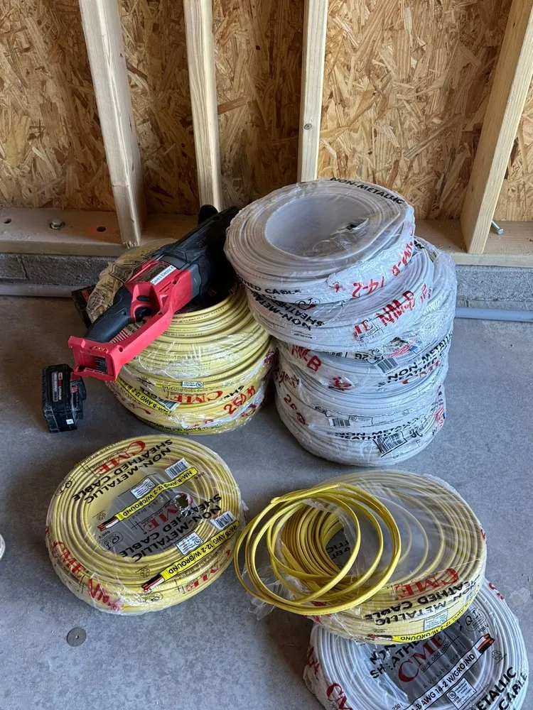 Reliable electrical service for homes in lighting installation,  by 