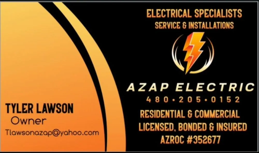 Slide of Azap Electric