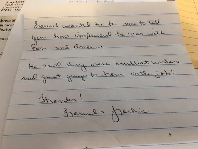 Slide of B & M Electric