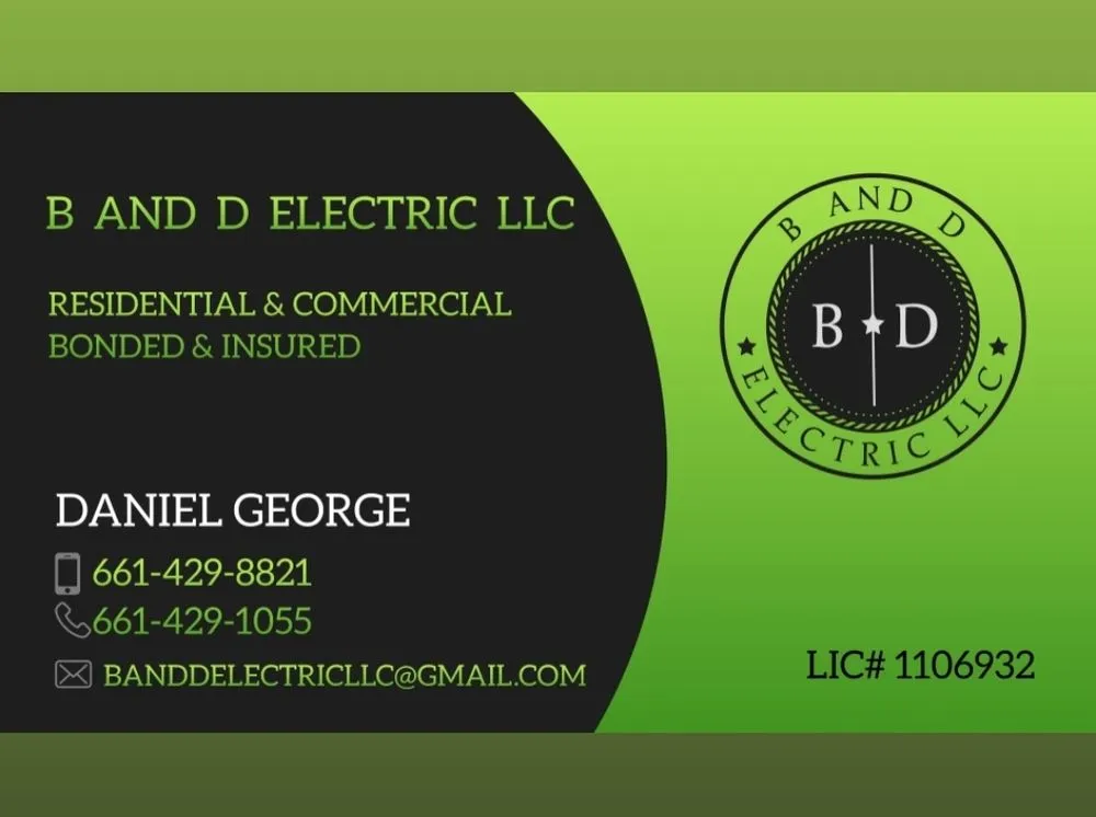 Slide of B And D Electric