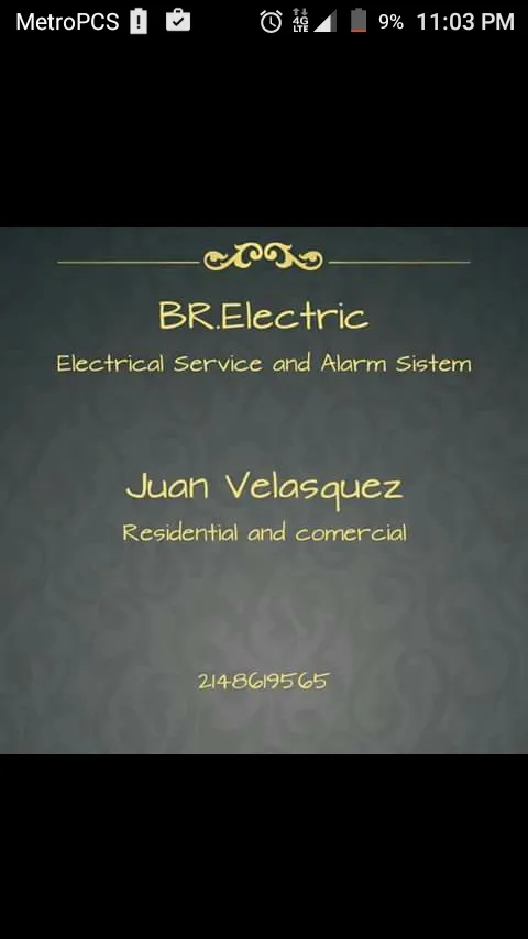 Slide of B R Electrical