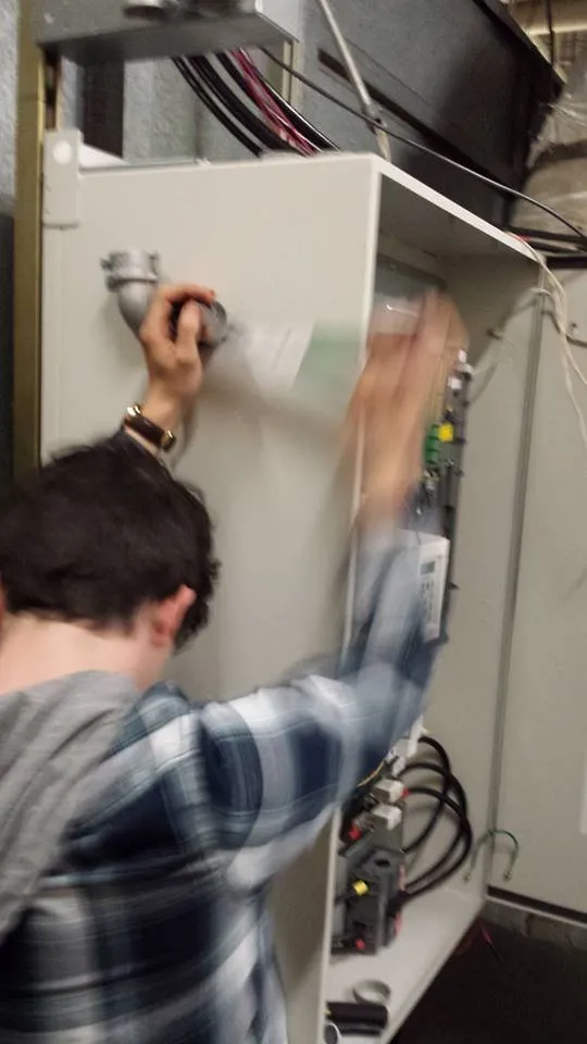 Slide of B Rhodes Electric