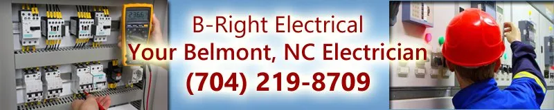 Expert electrician providing lighting installation in Iron Station, NC - B-Right Electrical