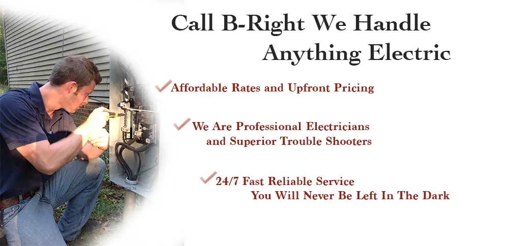 Licensed electrical repair experts serving Iron Station, NC - B-Right Electrical