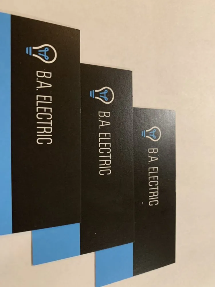 Slide of BA Electrical Services