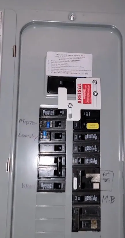 Slide of Backup Electric