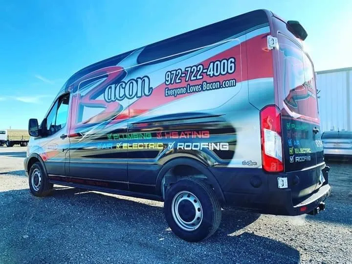 Slide of Bacon Plumbing Heating Air Electric