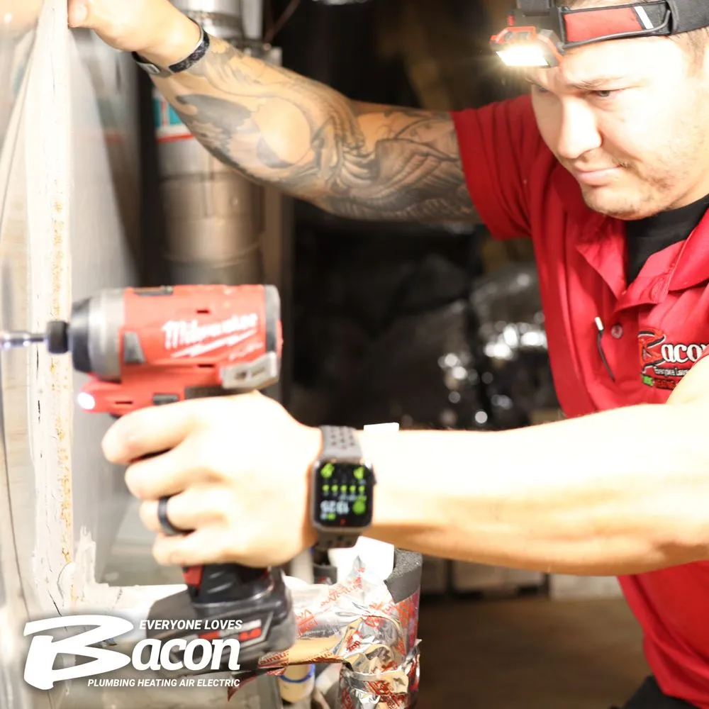 Slide of Bacon Plumbing Heating Air Electric