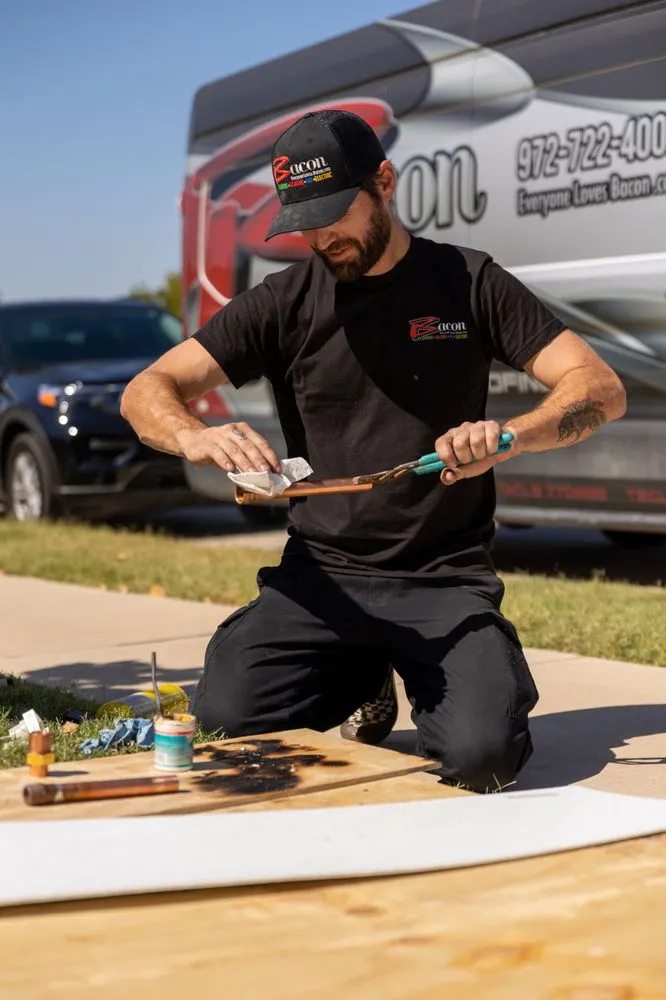 Certified electrical repair in ,  by Bacon Plumbing Heating Air Electric