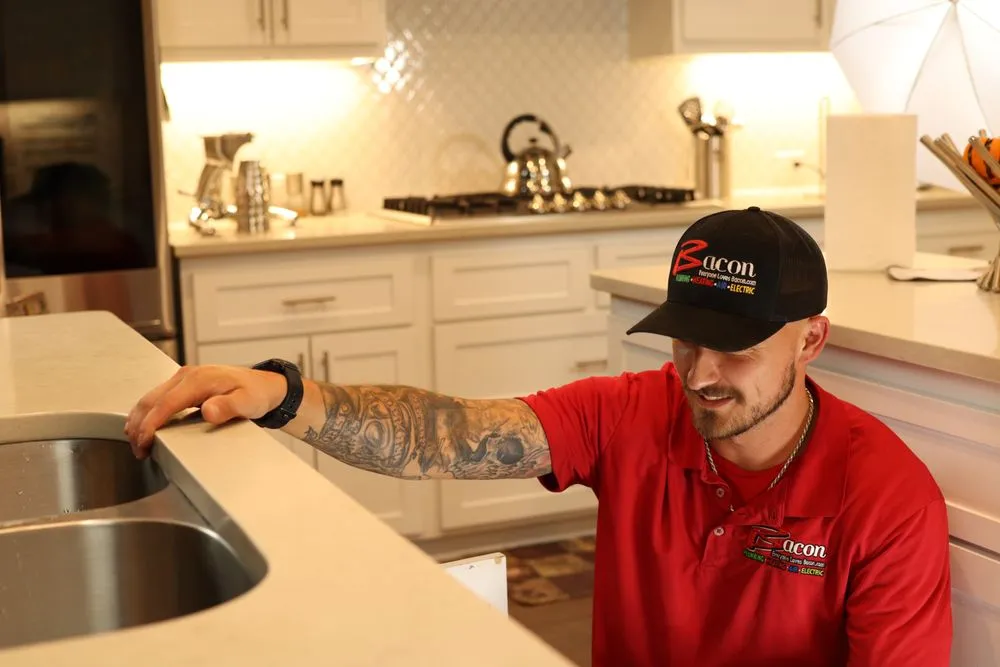 Slide of Bacon Plumbing Heating Air Electric