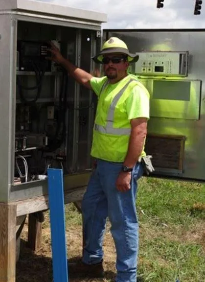 Slide of Bagby & Russell Electric