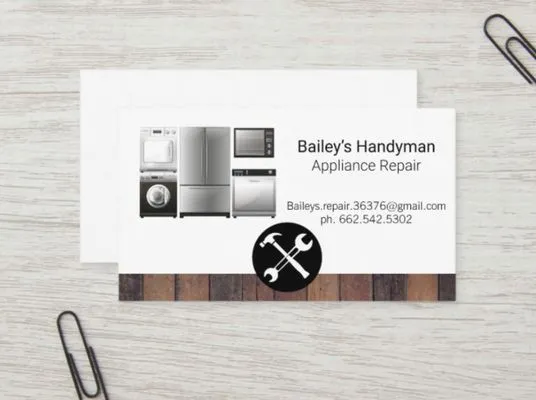 Bailey’s Handyman & Appliance Repair Logo