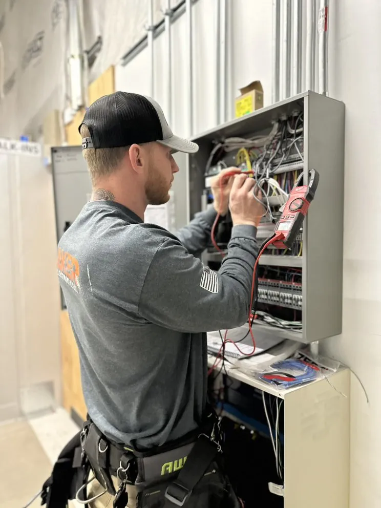 Slide of Baker Electric