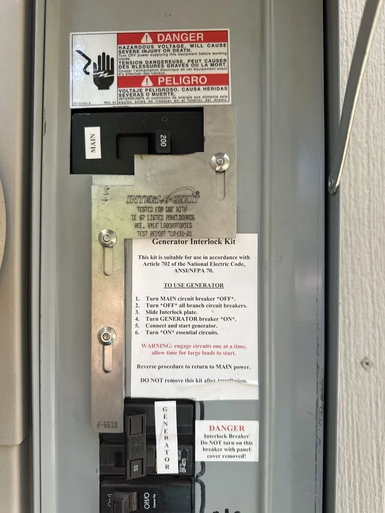 Slide of Ballou Electric