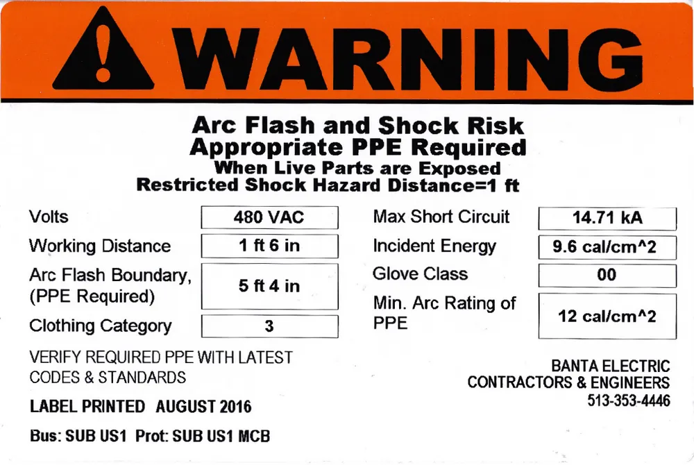 Slide of Banta Electrical Contractors