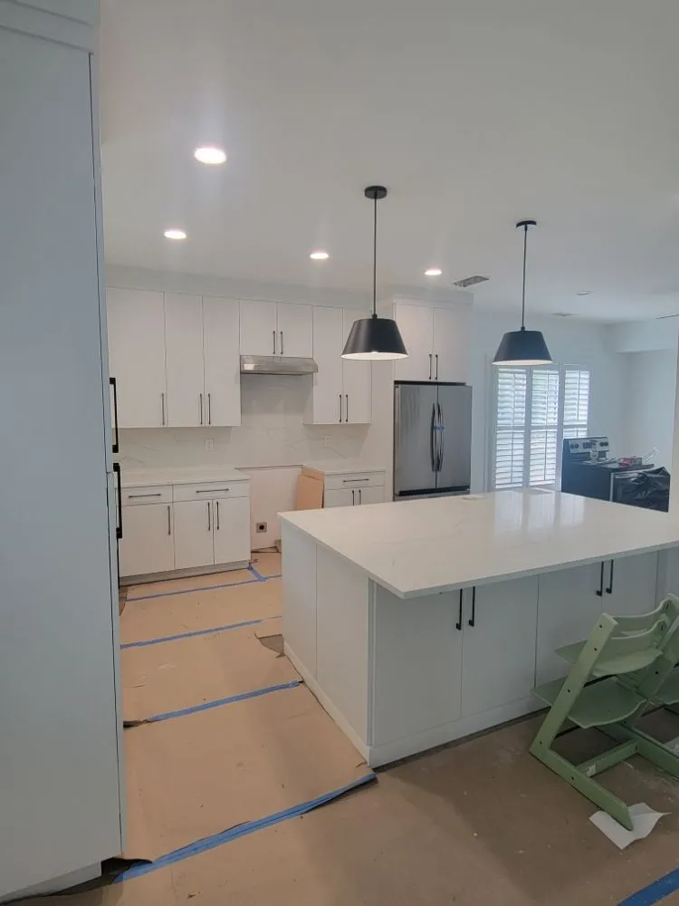 Emergency lighting installation in , by Bautista Electric