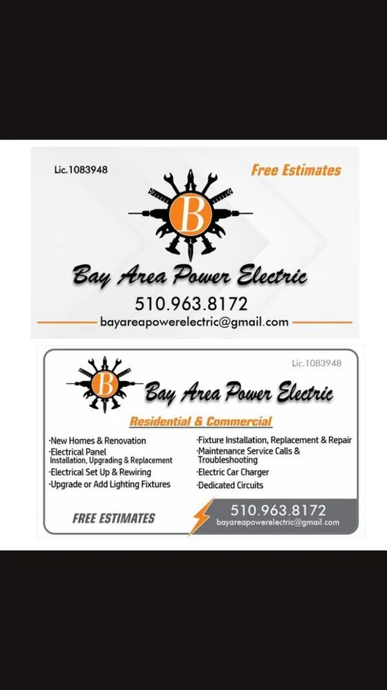 Slide of Bay Area Power Electric