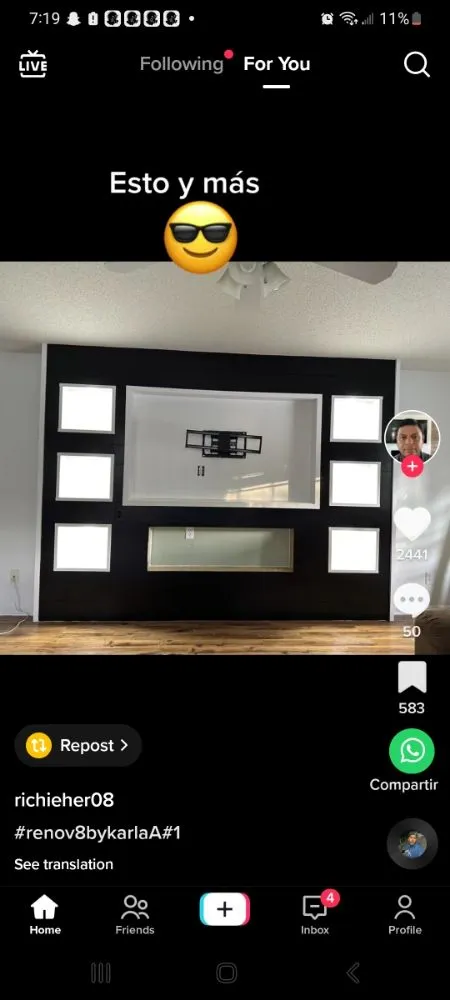 Licensed electrical service for homes in lighting installation, by