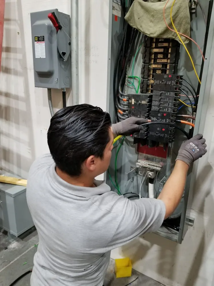 Slide of Bay Light Electric