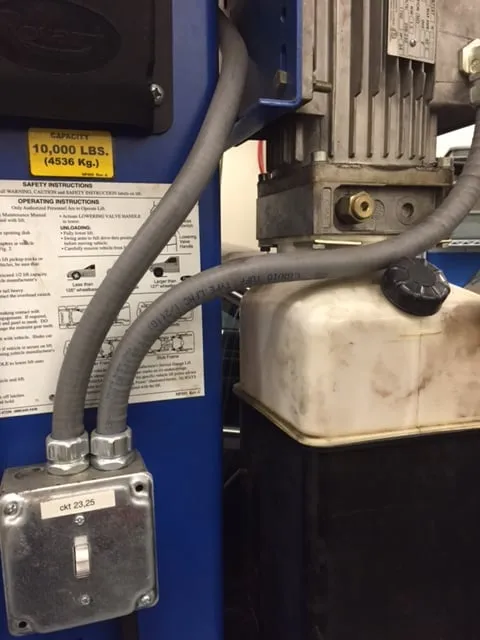 Slide of Bay Valley Electric