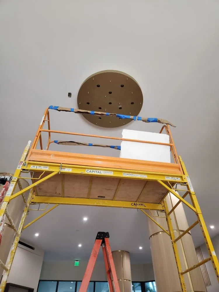 Professional electrician providing wiring installation in ,