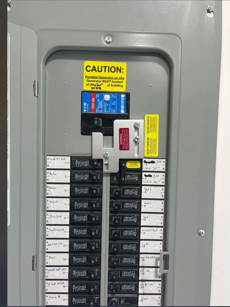 Slide of BCR Electrical Services