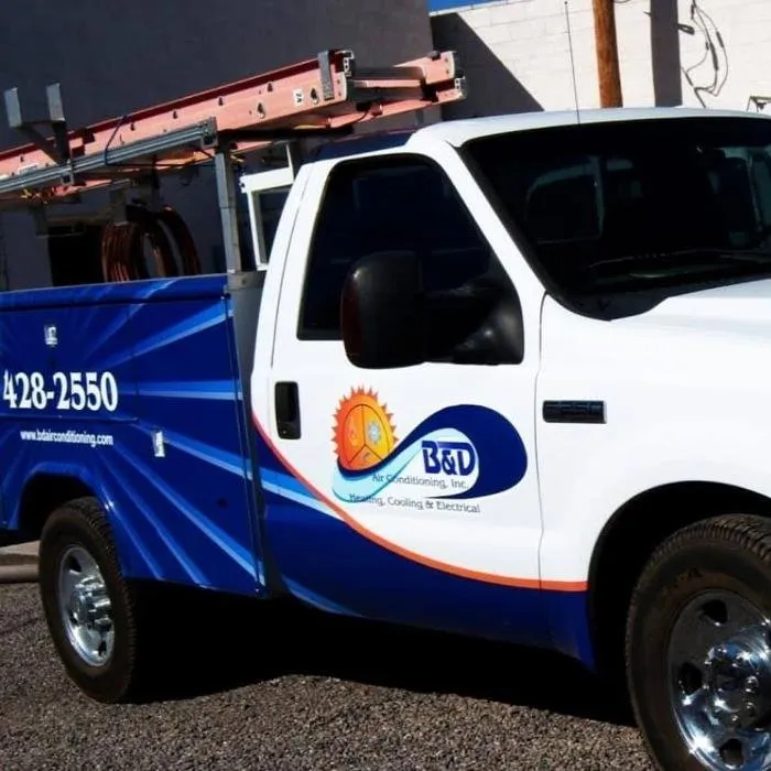 Slide of B&D Air Conditioning