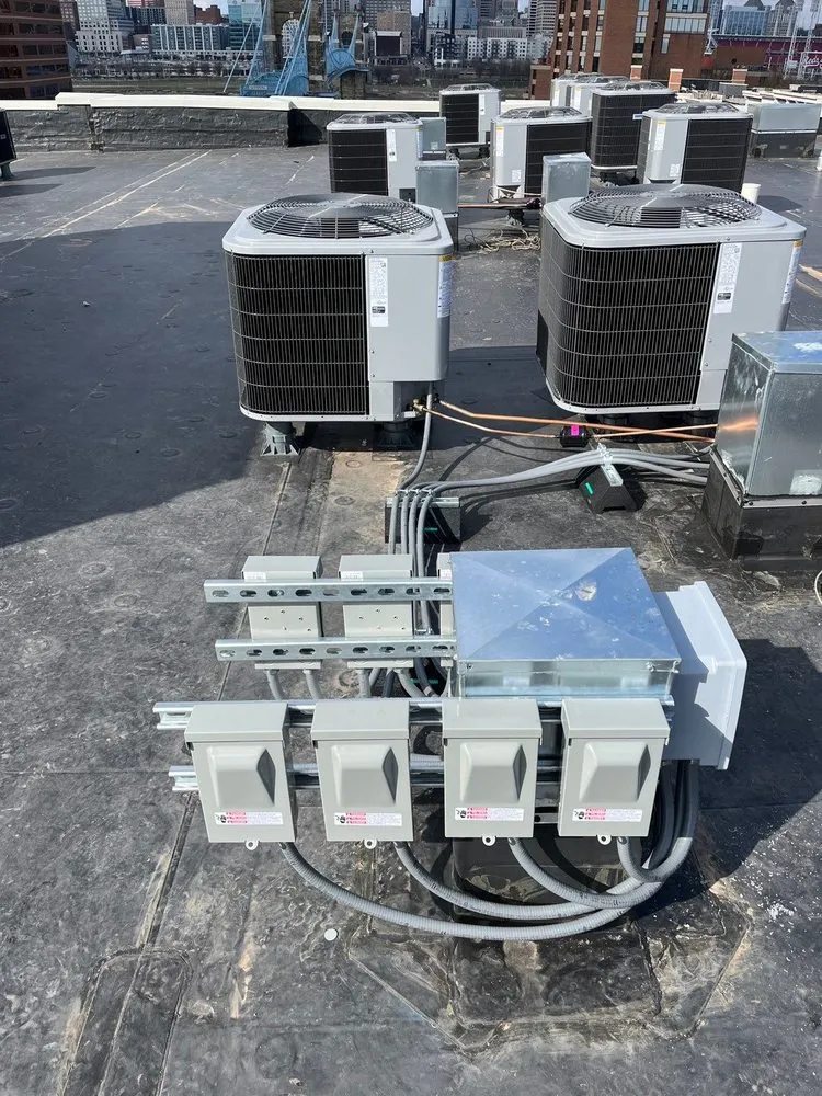 Affordable electrical service for homes in lighting installation, by