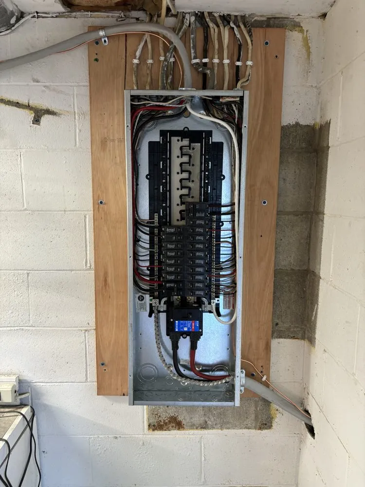 Slide of B&E Electric