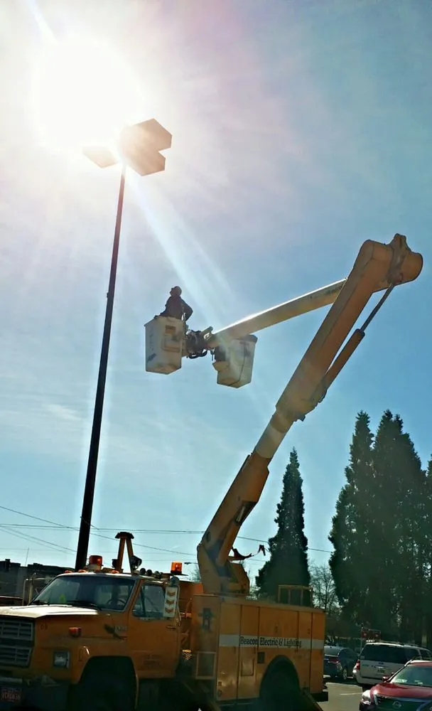 Reliable electrical service for homes in lighting installation,  by 