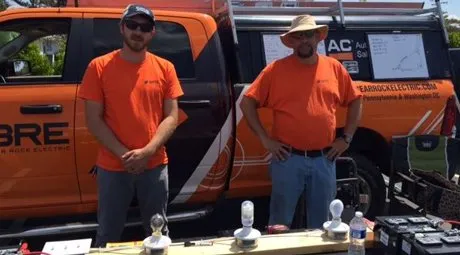Professional electrician providing lighting installation in Point Harbor, NC - Bear Rock Electric