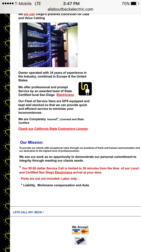 Slide of Beck Electric And Air Conditioning Services