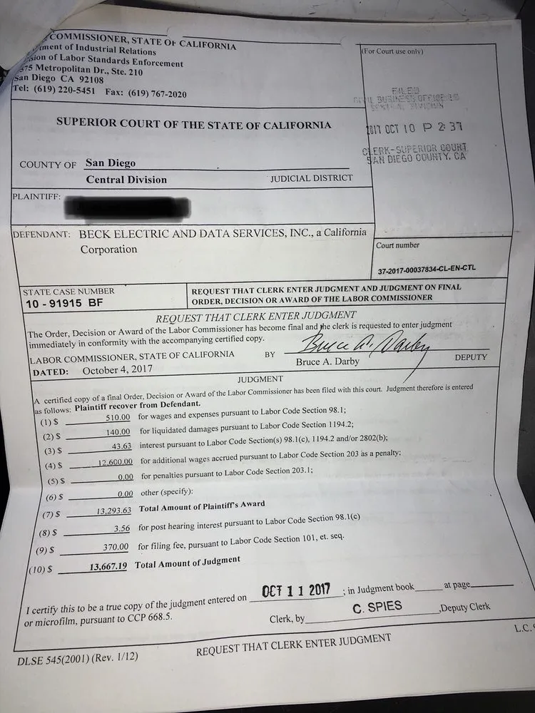 Slide of Beck Electric And Air Conditioning Services