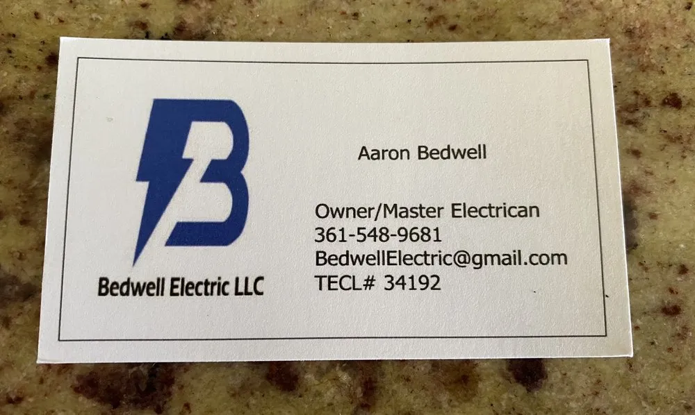 Slide of Bedwell Electric