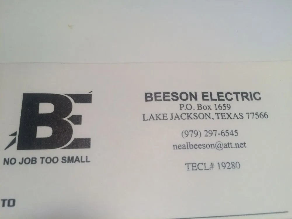 Slide of Beeson Electric