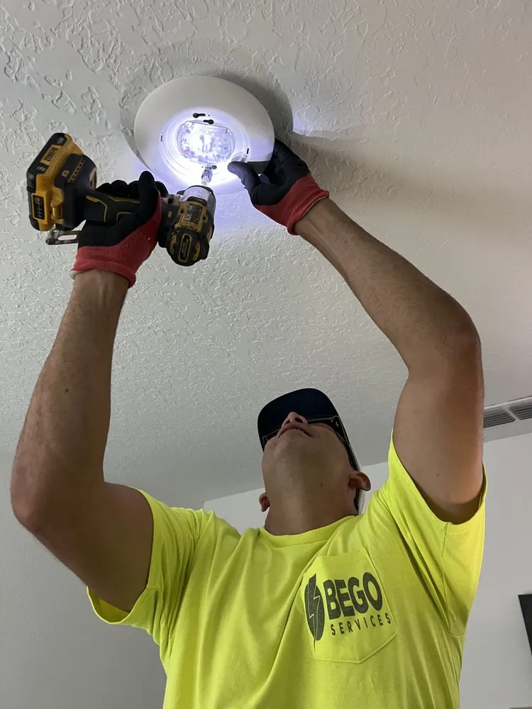 Reliable lighting installation in St. Augustine, FL by Bego Services