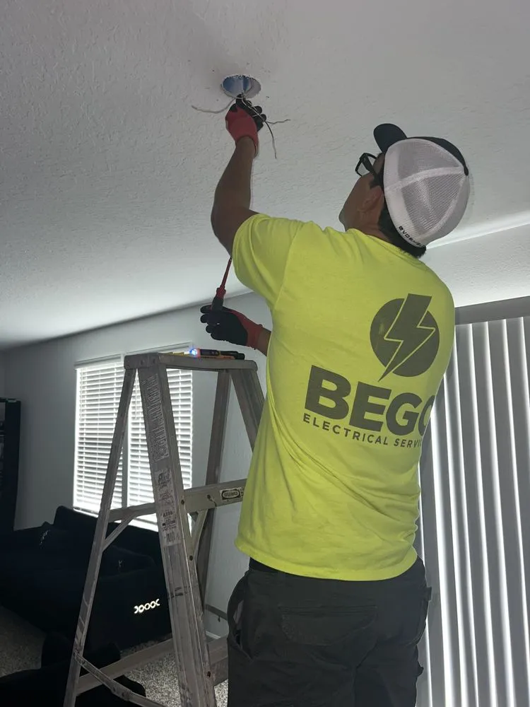 Expert electrician providing electrical repair in St. Augustine, FL - Bego Services