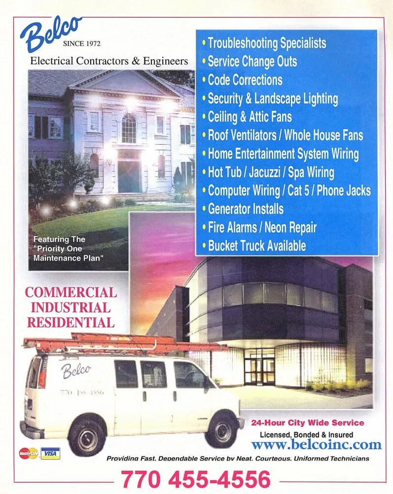 Slide of Belco Electric Inc