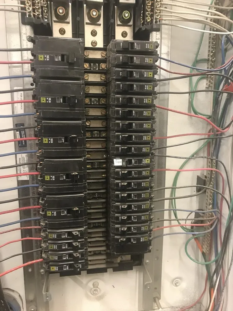 Professional electrician providing panel upgrade in , 
