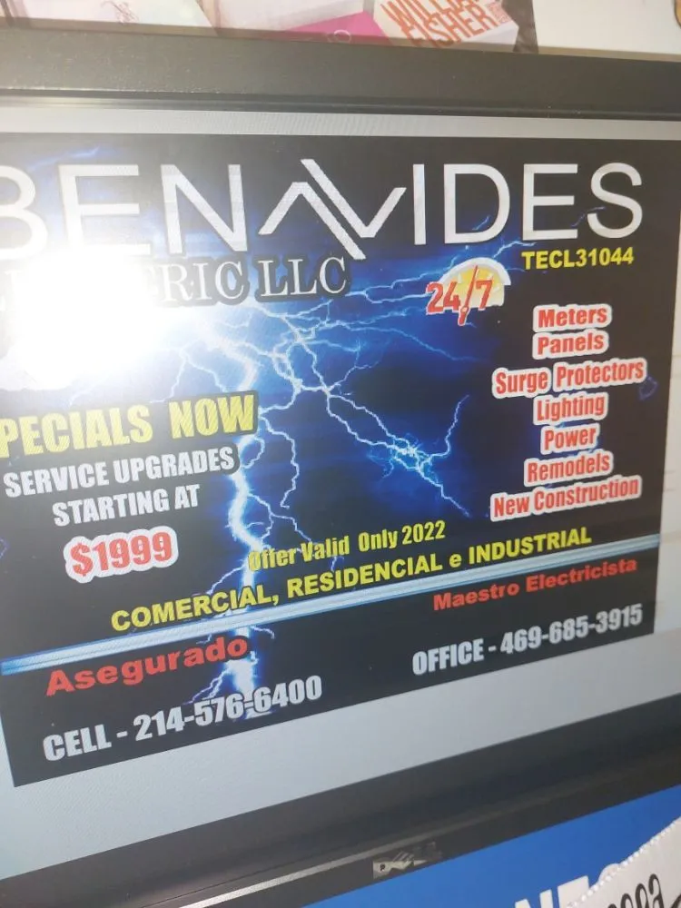 Slide of Benavides Electric