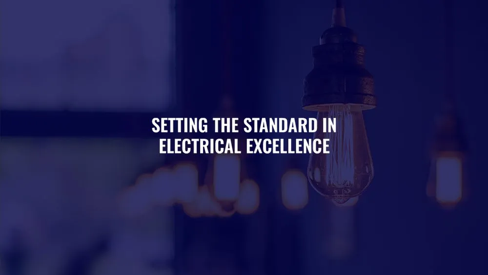 Slide of Benchmark Electrical Services