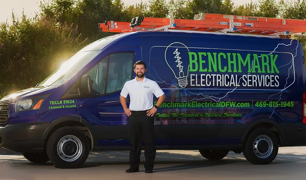 Slide of Benchmark Electrical Services