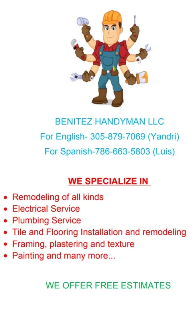 Slide of Benitez Handyman