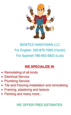 Benitez Handyman Logo